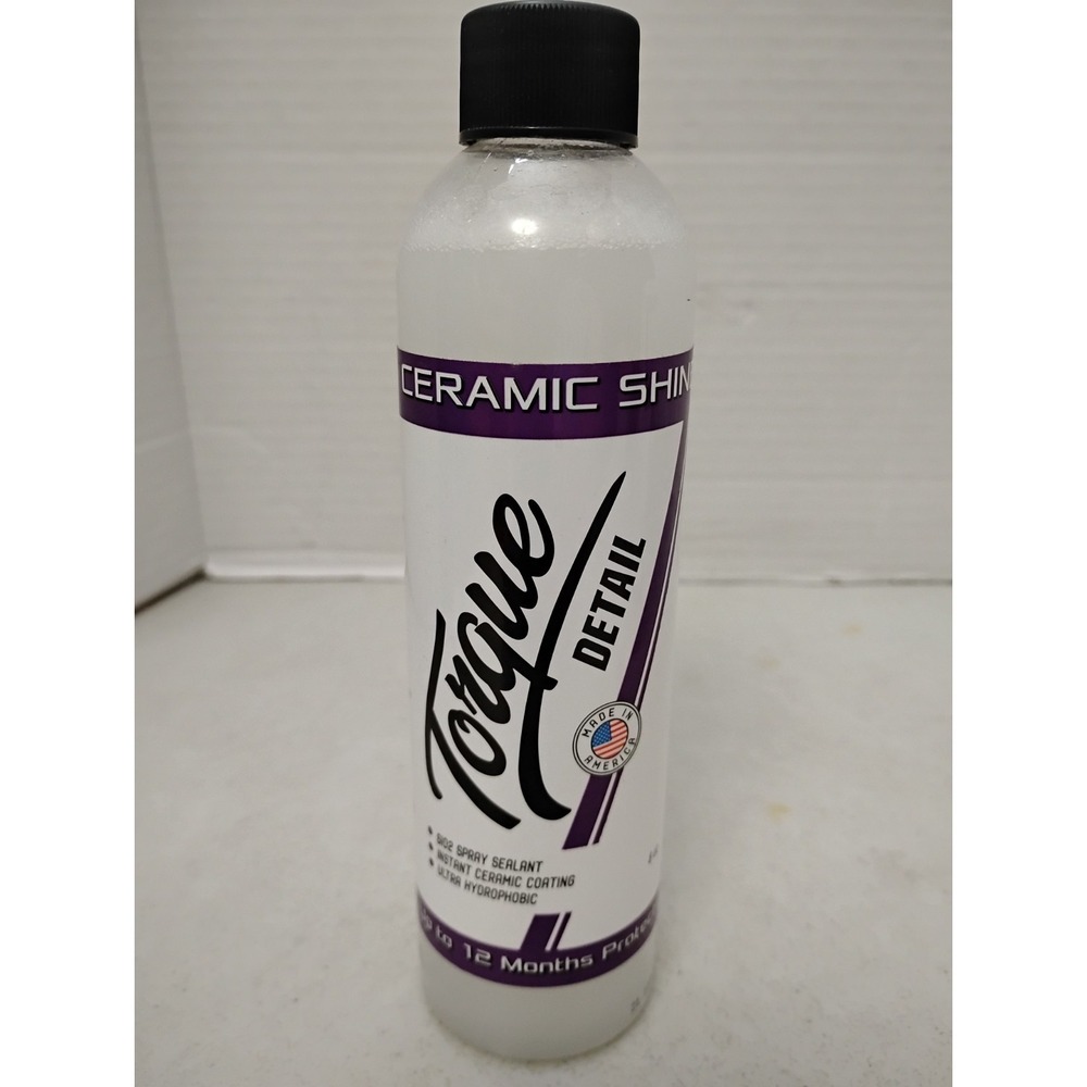 Torque Detail (45617) Ceramic Spray- 8 Fl Oz Bottle- No Sprayer - New